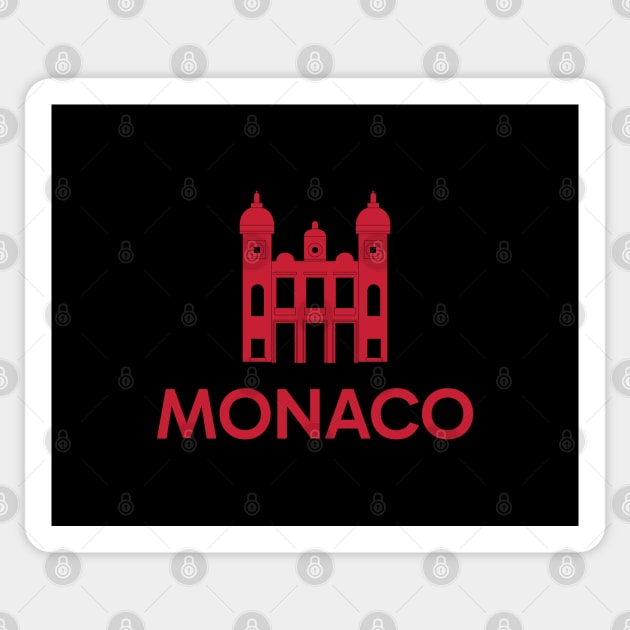 Monaco National Symbol Sticker by kindacoolbutnotreally